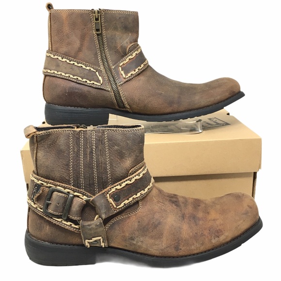 Bed Stu Other - Bed Stu Men’s Innovator Rustic Leather Boots 11